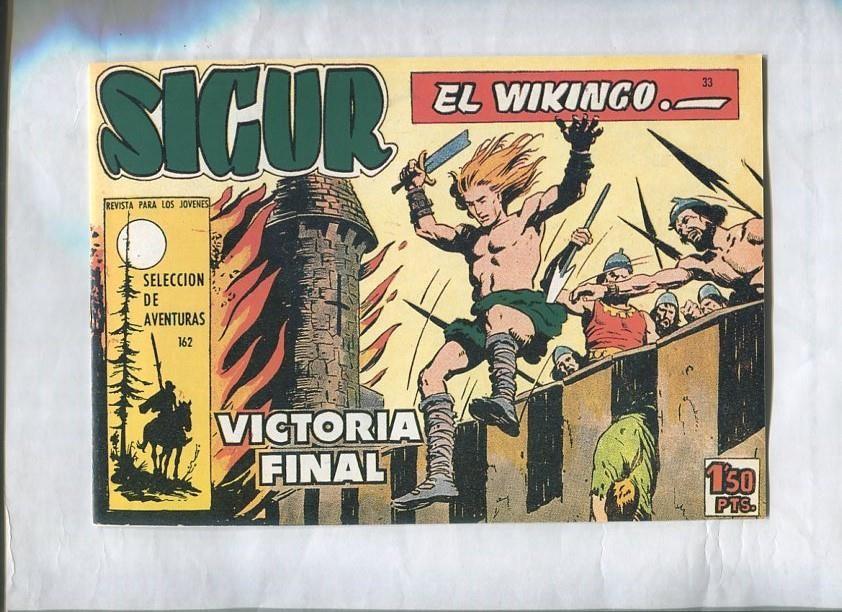 Facsimil: Sigur el vikingo numero 33: Victoria final (fin de la coleccin)