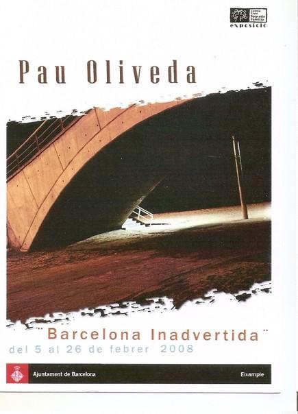 Postal 047391 : Pau Oliveda. Barcelona Inadvertida exposicio fotografia - Centre Civic Sagrada Familia - Barcelona