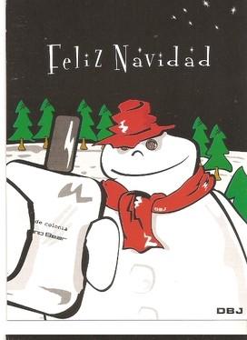 Postal 047877 : Feliz Navidad. Pullbear