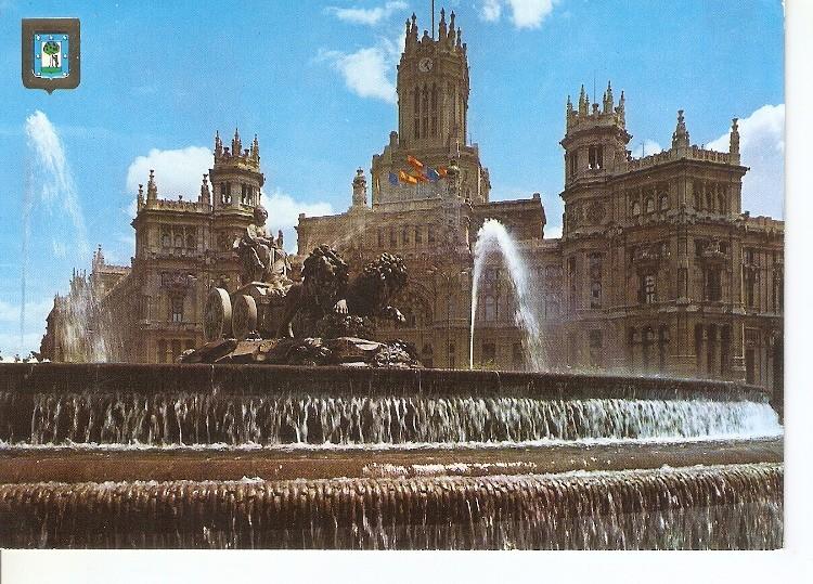 Postal 049031 : Madrid. La Cibeles y Palacio de Comunicaciones