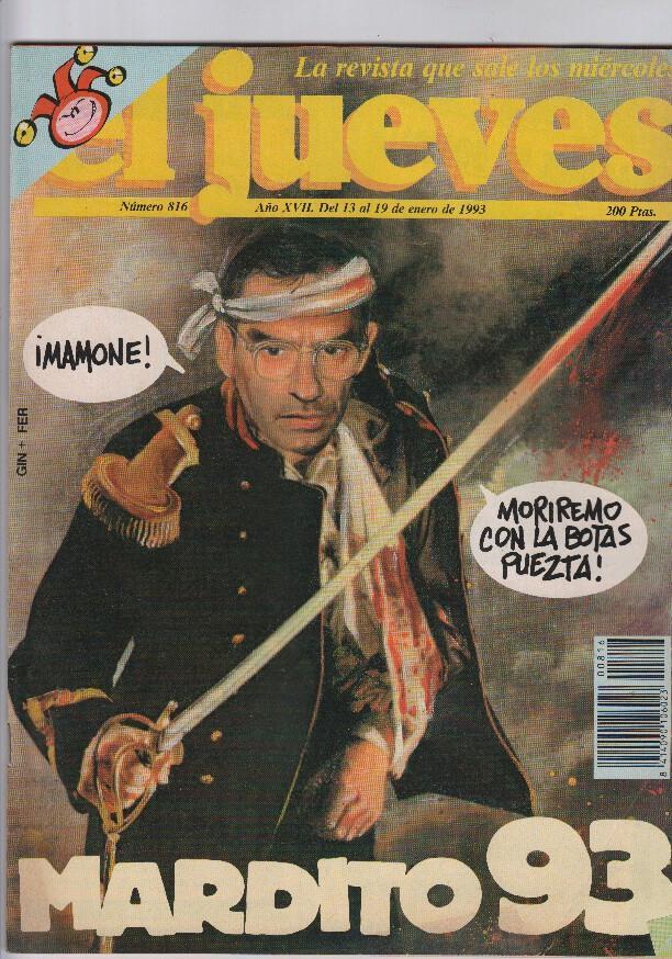EL JUEVES numero 815 - POSTER CENTRAL DE JOSE CIRCAYO