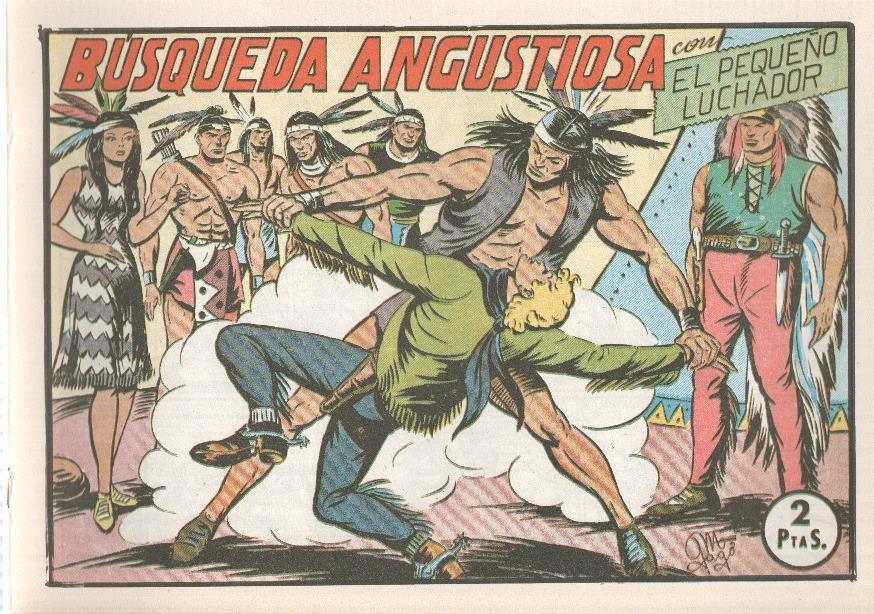 Facsimil: El Pequeño Luchador numero 094: Busqueda angustiosa
