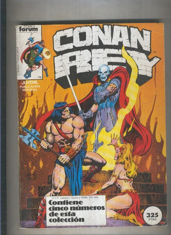 Conan Rey retapado numero 11 al 15 (numerado 2 en interior cubierta)