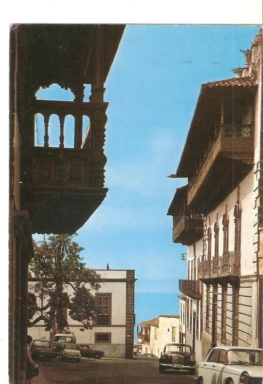 Postal 049098 : Balcones en la Orotava (Tenerife)