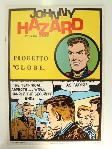 JOHNNY HAZARD - Tiras del 29-10-1956 al 26-01-1957: Progetto Globe