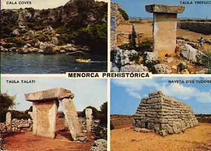 POSTAL 61554: Menorca prehistorica