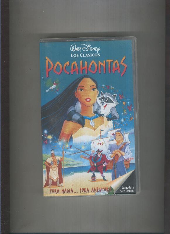 Video VHS: Los Clasicos Wald Disney: Pocahontas