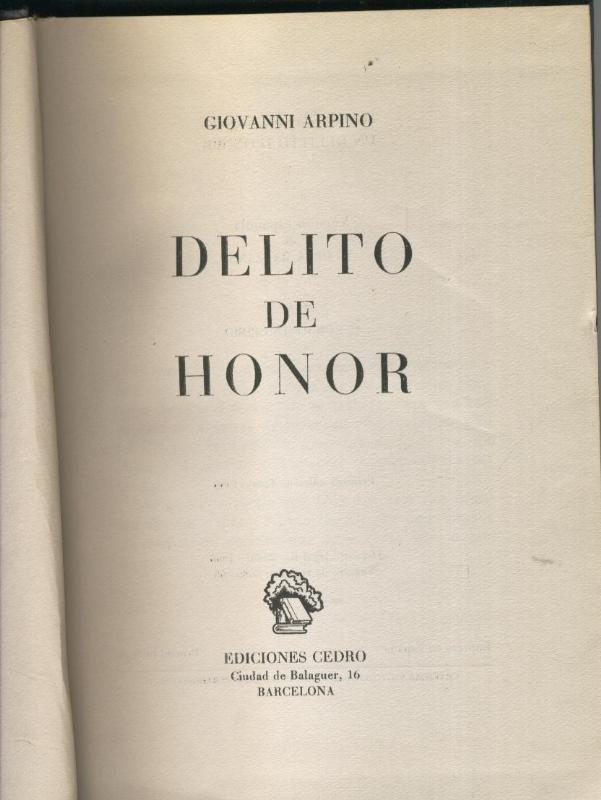 Delito de honor
