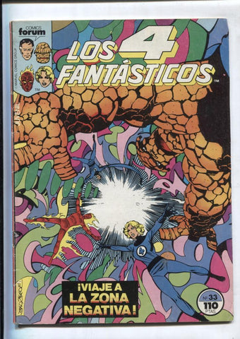 Los 4 Fantasticos volumen 1 numero 033: (numerado 1 en trasera)