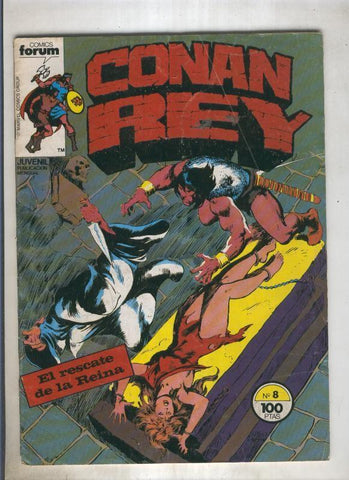 Conan Rey numero 08 (numerado 2 en trasera)