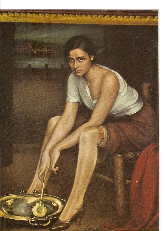Postal 043339 : Cordoba. Museo Romero de Torres. La Chiquita Piconera
