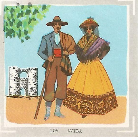 CROMO no  106. Avila