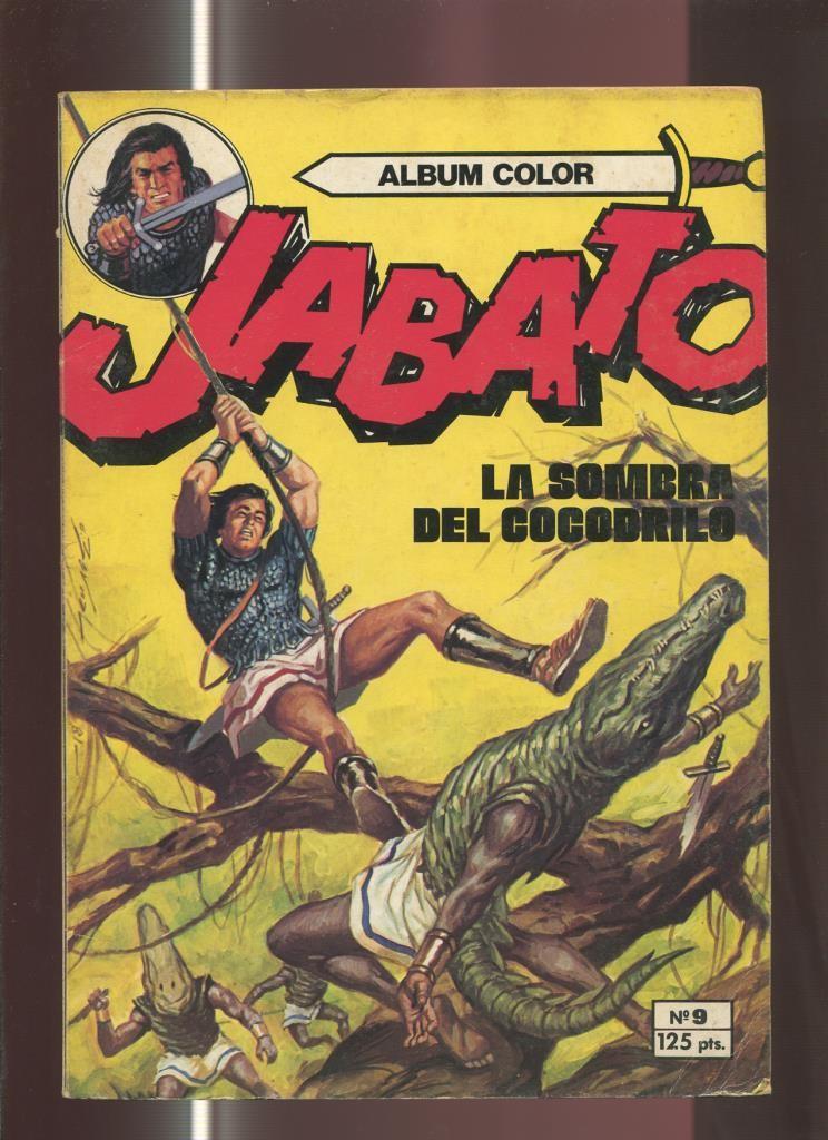 Jabato album color de 125 pts numero 09: La sombra del cocodrilo (numerado 2 en trasera)