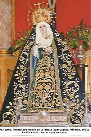 POSTAL 54135: Madre de la Iglesia. Madrid