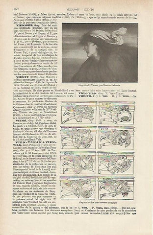 LAMINA DE ESPASA 269: Alegorias del Viento