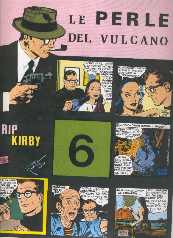 Rip Kirby de John Prentice numero 06: Ler perle del vulcano