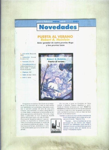Catalogo La Factoria de abril 2002