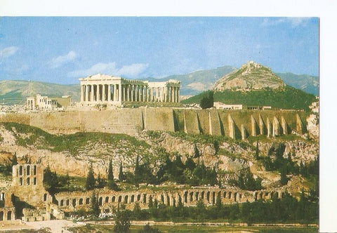 Postal 034482 : Athens: View of the Acropolis