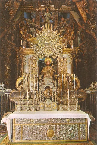 Postal 037260 : Santiago de Compostela. Catedral. Altar Mayor  