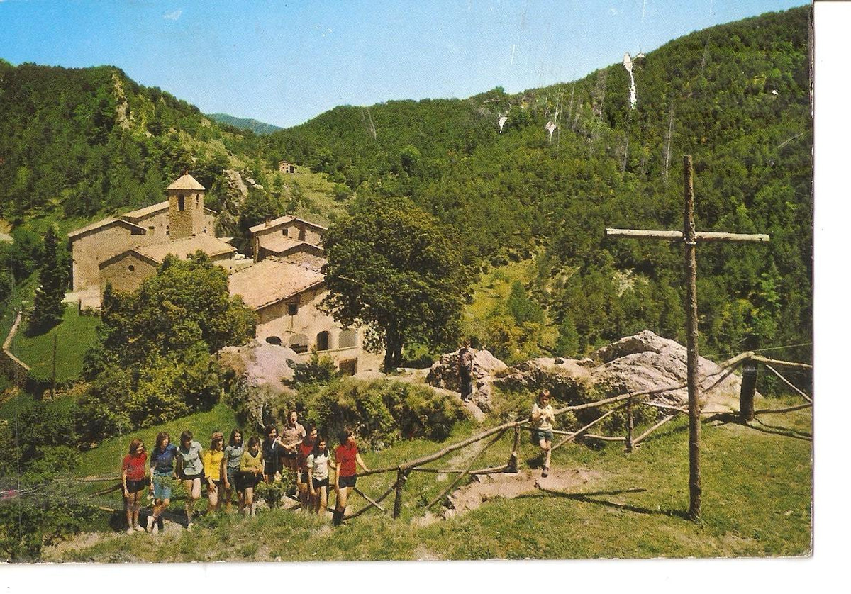 Postal 038439 : Castell de lAreny. Vista general