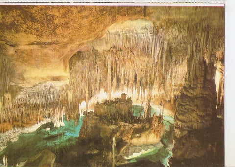 Postal 038721 : Cuevas del Drach. Porto Cristo - Mallorca. Castillo en ruinas