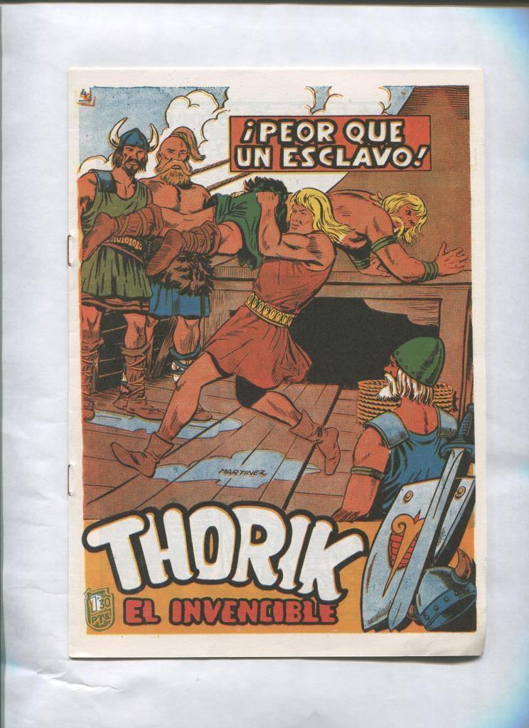 Facsimil: Thorik el invencible numero 04: Peor que un esclavo
