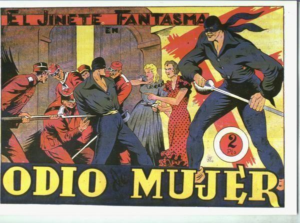 Facsimil: El Jinete Fantasma numero 048: Odio de mujer