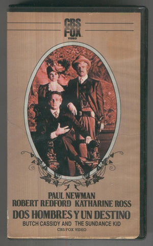 VHS Cine: DOS HOMBRES Y UN DESTINO - George Roy Hill