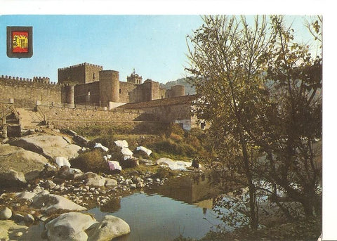 Postal 045273 : Arenas de San Pedro (Avila). Rio Arenal y Castillo de D. Alvaro de Luna