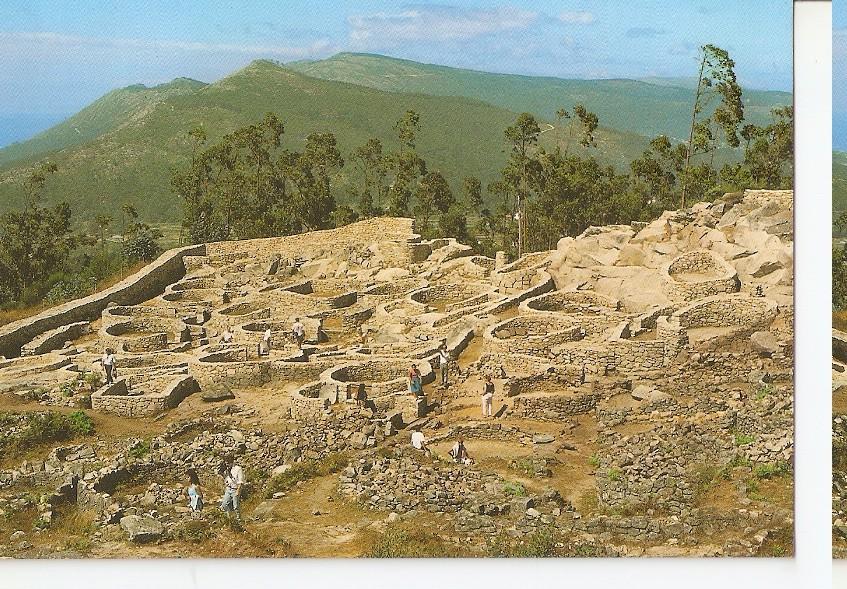 Postal 046488 : Monte de Santa Tecla - la Guardia (Pontevedra). Castro Celta