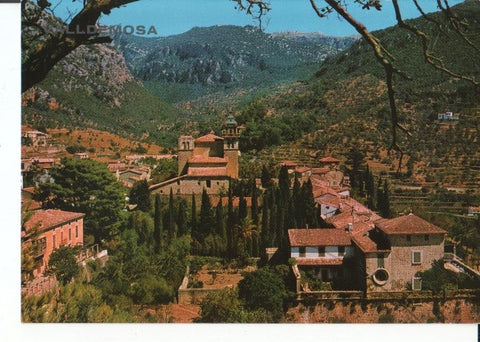 Postal-Postcard 17564: MALLORCA - Valldemosa Vista aerea