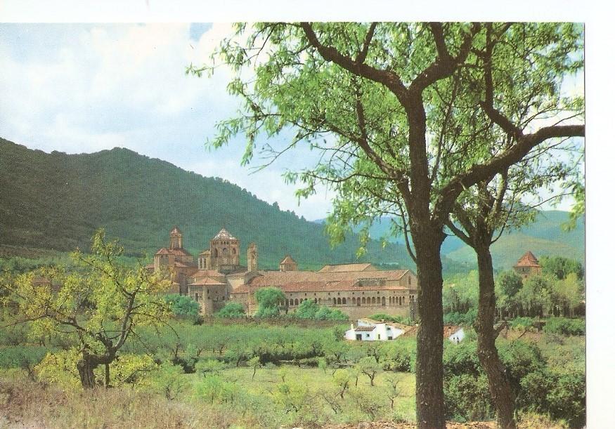 Postal 028453 : Real Monasterio de Poblet, Vista general del Monasterio