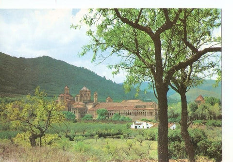 Postal 028453 : Real Monasterio de Poblet, Vista general del Monasterio