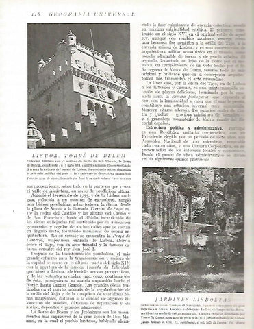 LAMINA 3094: PORTUGAL. Torre de Belem de  Lisboa