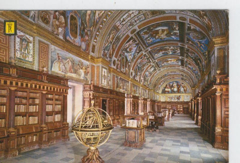 Postal 006703: El Escorial, Biblioteca