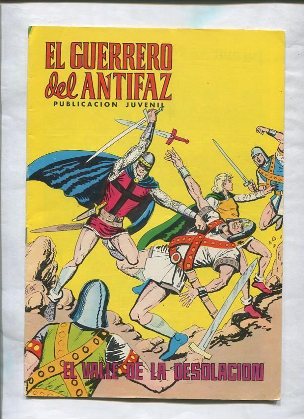 El Guerrero del Antifaz color numero 307: El valle de la desolacion (numerado 3 en trasera)