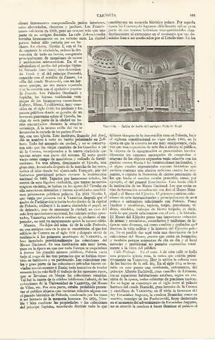 LAMINA ESPASA 17329: Salon de baile del Palacio Real de Varsovia Polonia