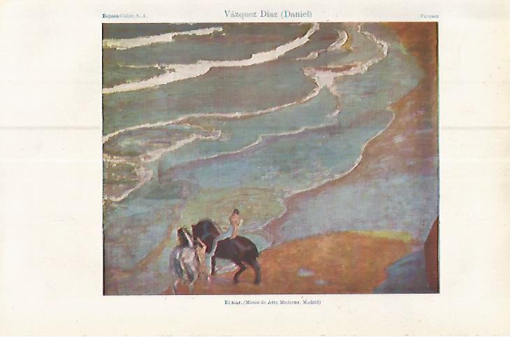 LAMINA ESPASA 17365: El mar por Daniel Vazquez Diaz