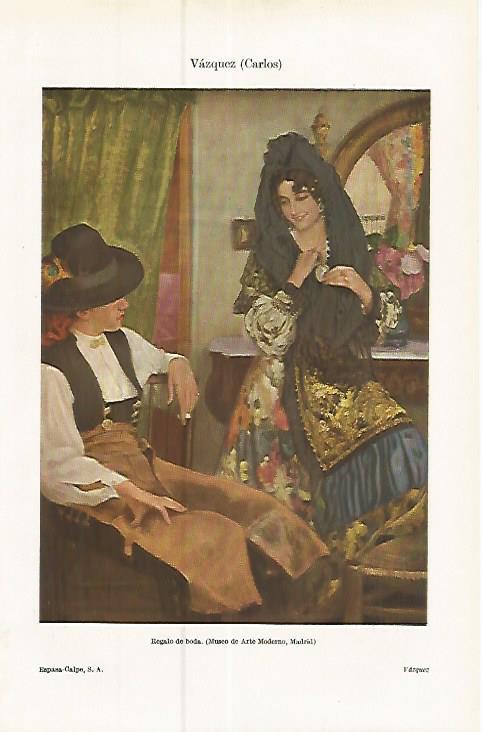 LAMINA ESPASA 17368: Regalo de boda por Carlos Vazquez