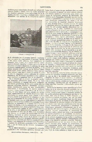 LAMINA ESPASA 17371: Vista de Vebron Francia