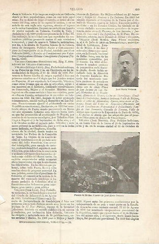 LAMINA ESPASA 17406: Jose Maria Velasco