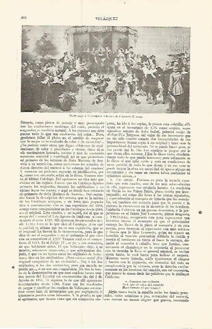 LAMINA ESPASA 17413: Homenaje a Velazquez por E. Lozano