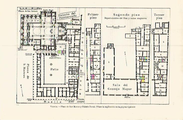 LAMINA ESPASA 17453: Plano de San Marcos de Venecia