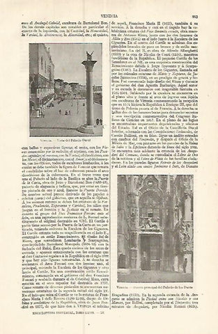 LAMINA ESPASA 17462: Palacios de Venecia