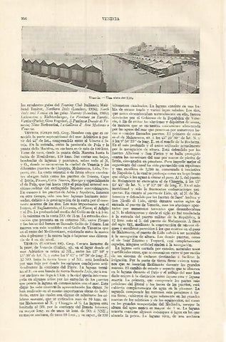 LAMINA ESPASA 17476: Vista del Lido de Venecia