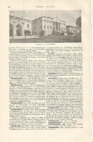 LAMINA ESPASA 17477: Villa Spineda en Venegassu Italia