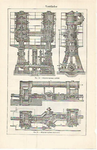 LAMINA ESPASA 17519: Maquina soplante de ventilador