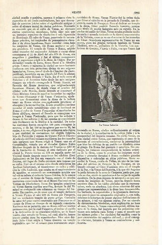 LAMINA ESPASA 17528: La Venus Salustia