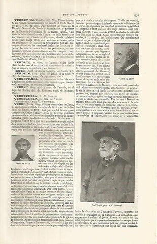 LAMINA ESPASA 17551: Ficha de Giusseppe Verdi
