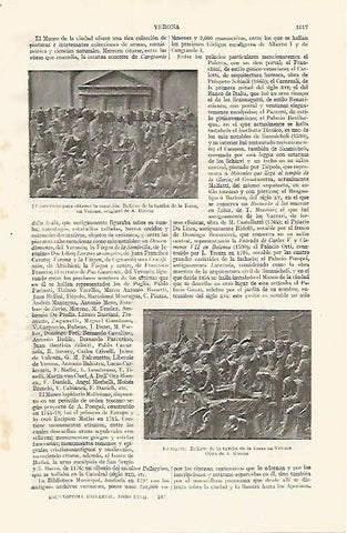 LAMINA ESPASA 17591: Tumba de la Torre en Verona